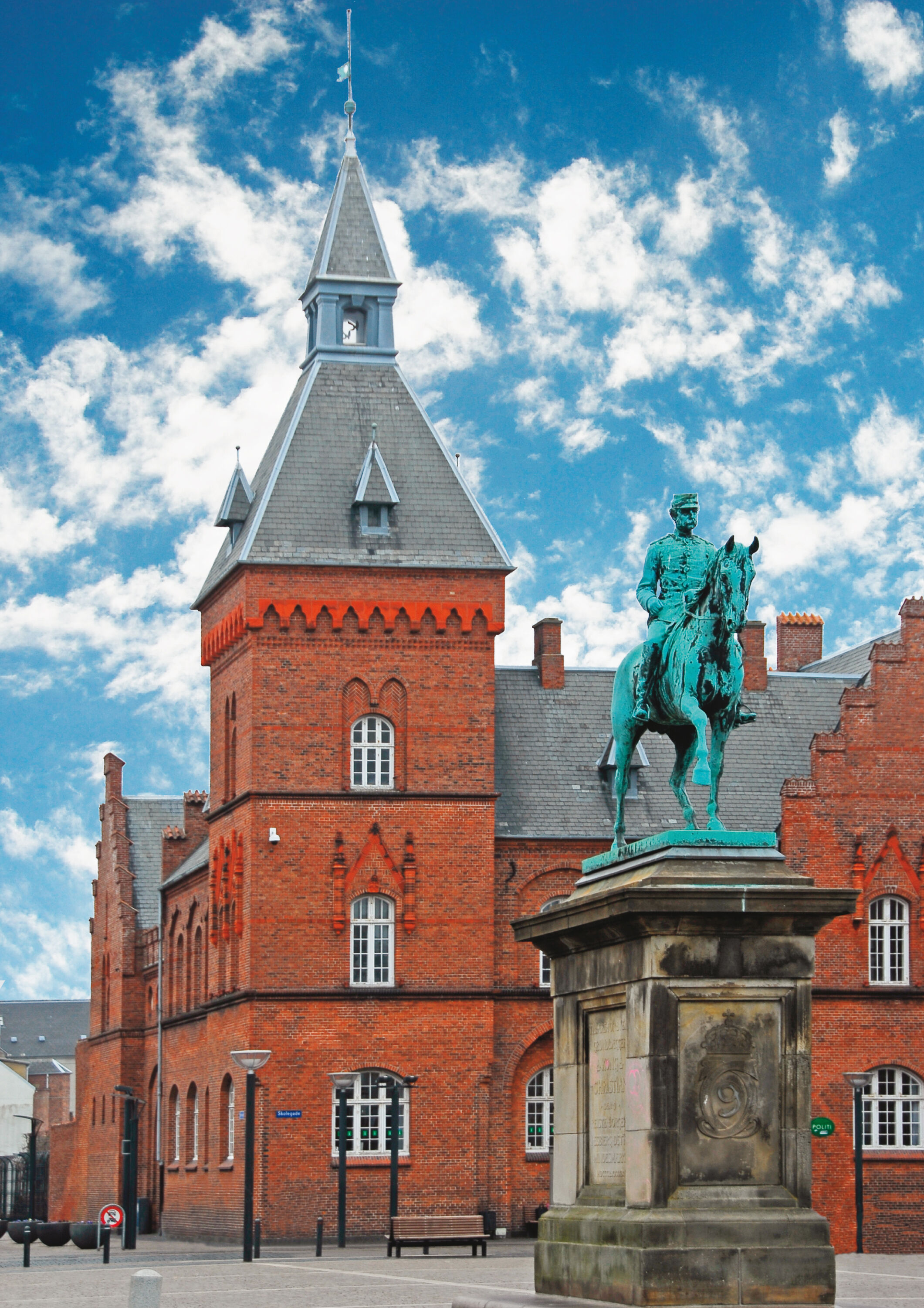Het oude stadhuis van Esbjerg