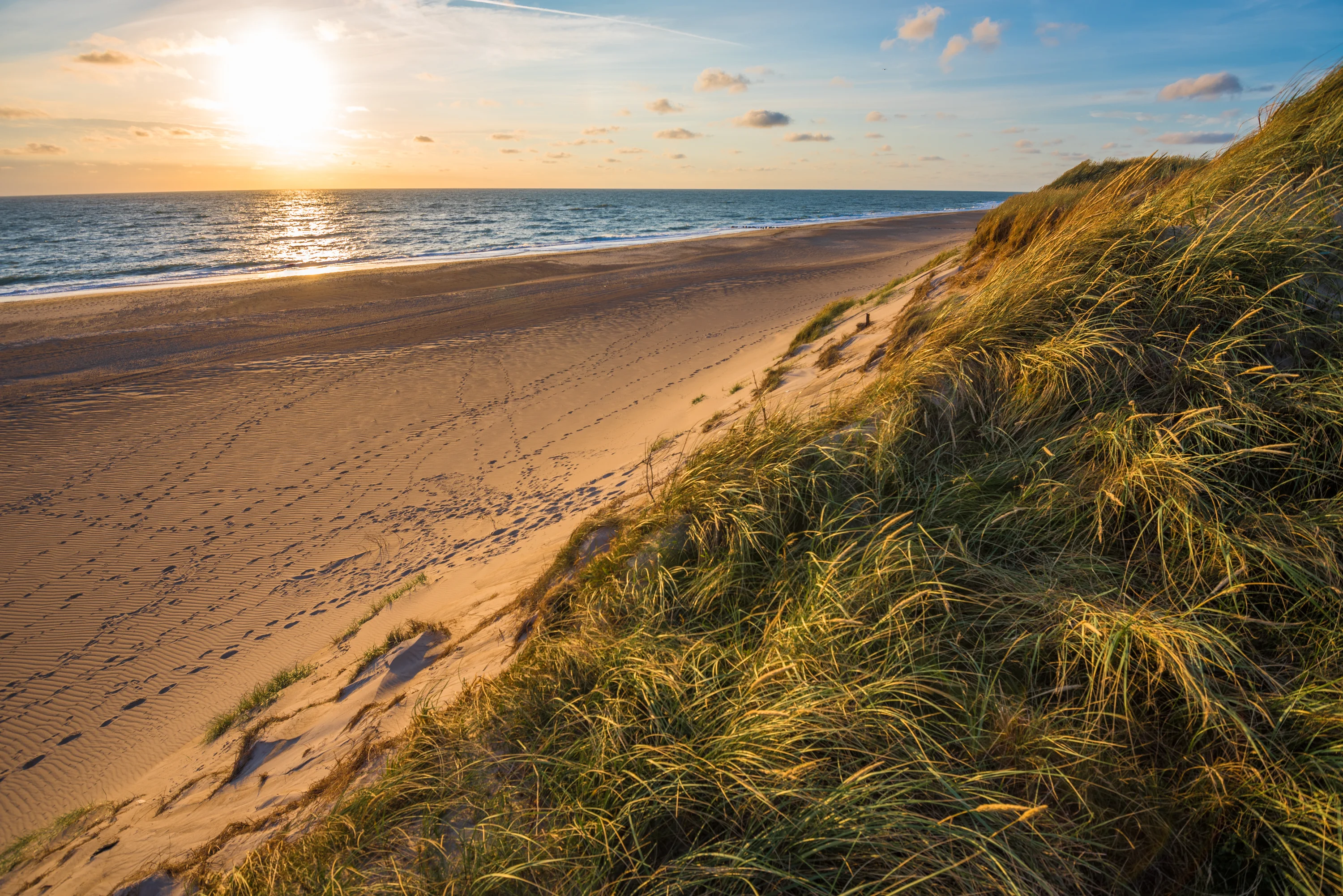 Het strand op Fanø