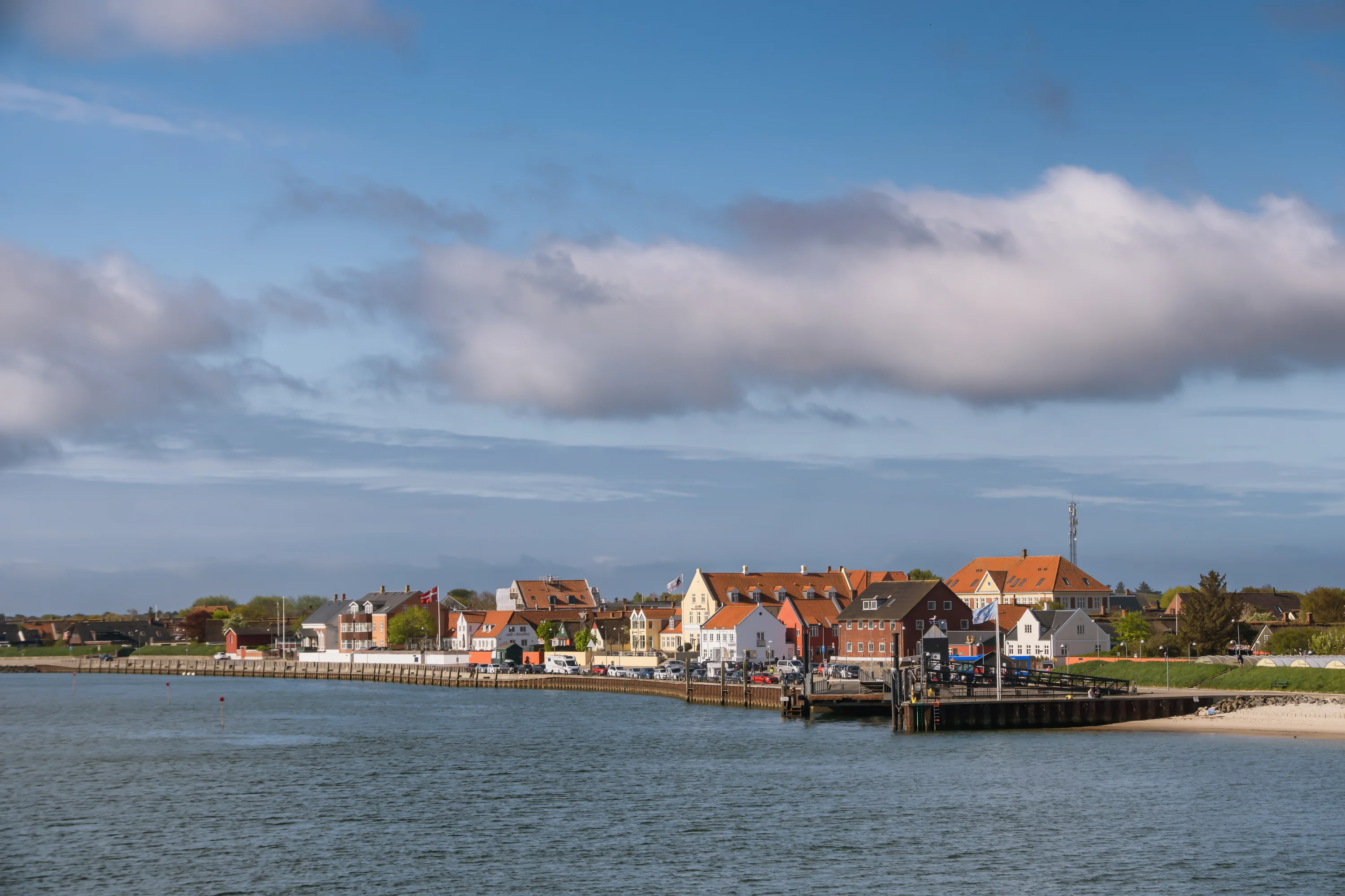 De veerboot bij Fanø