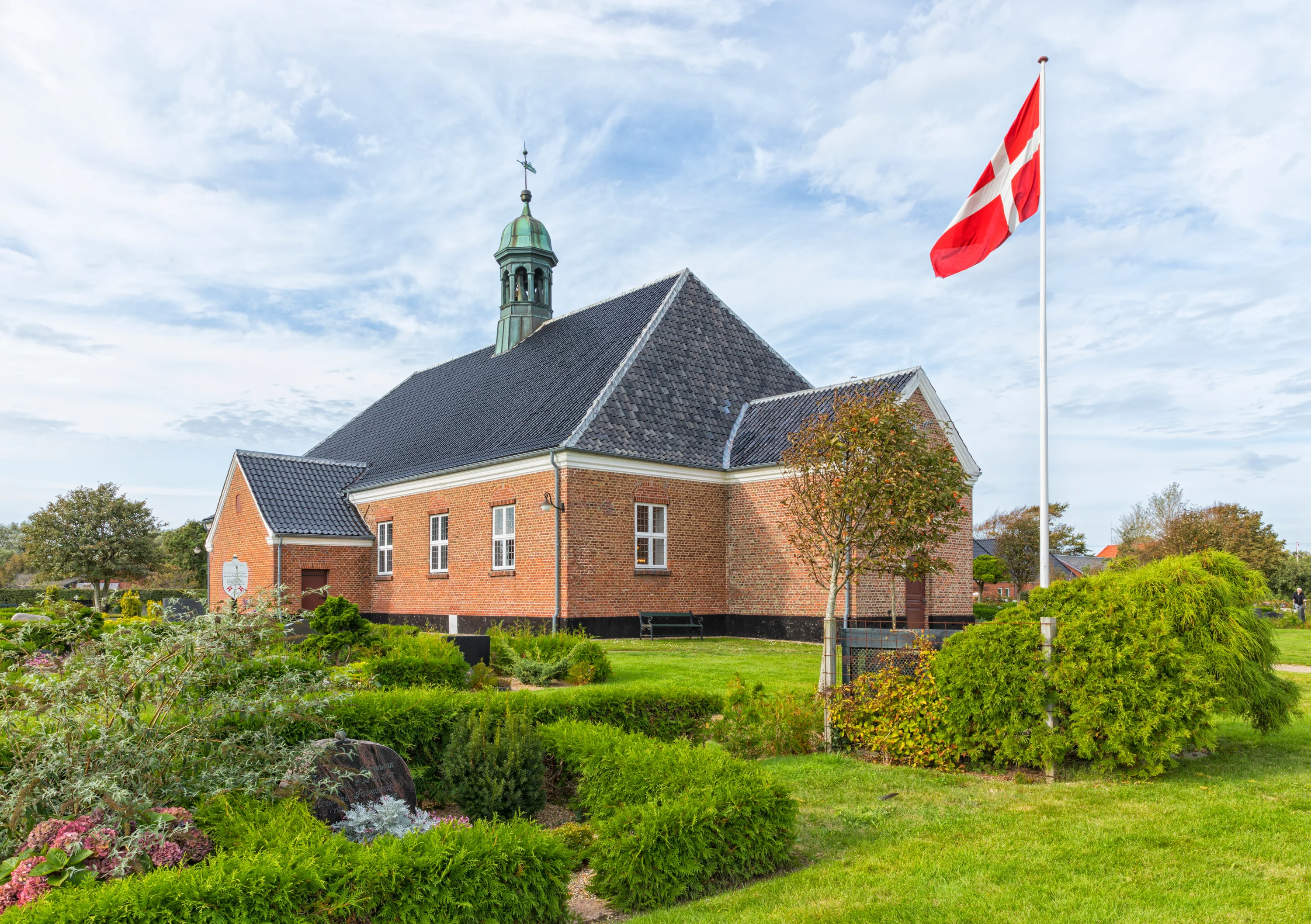 De kerk van Nordby op Fanø