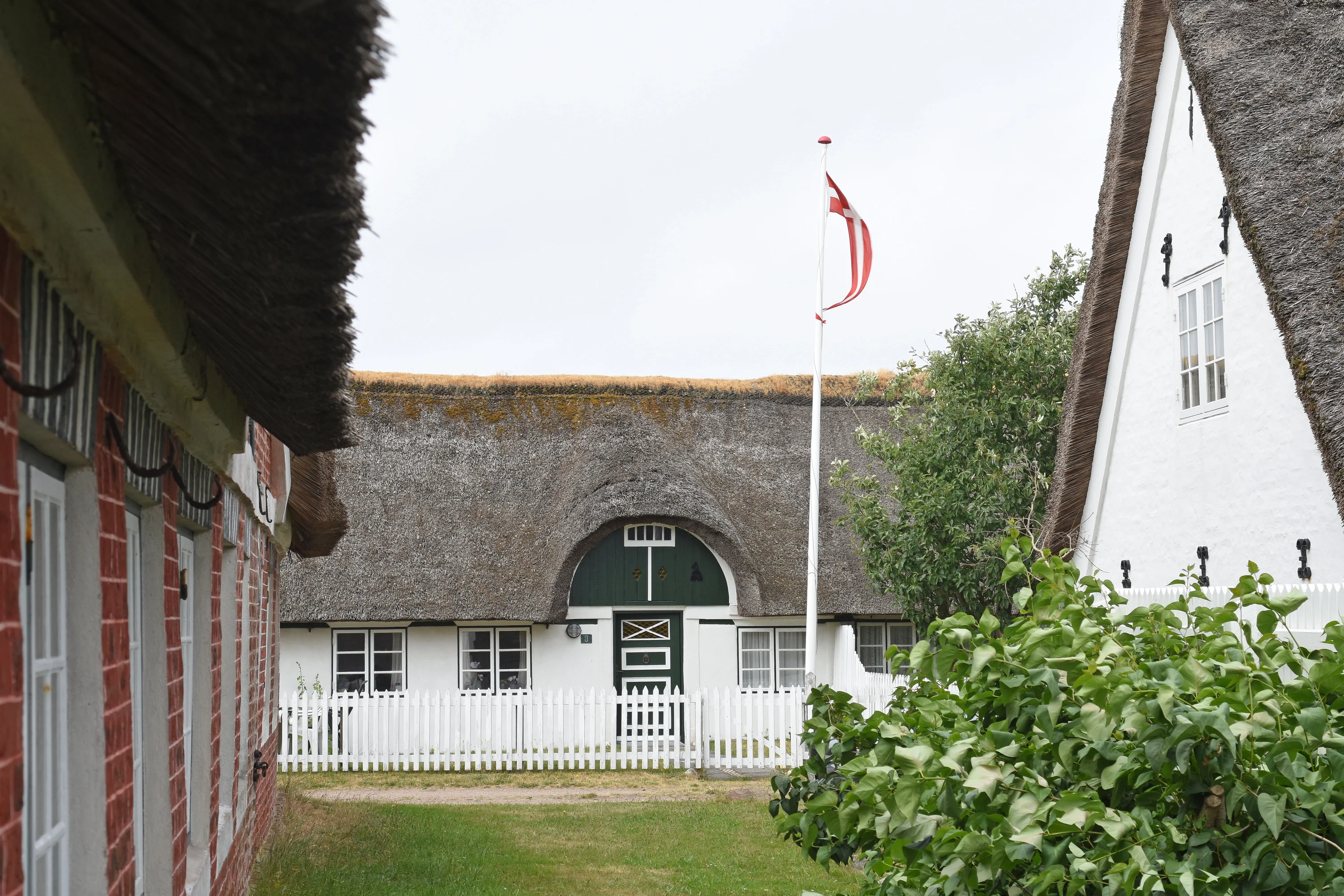 Een oude boerderij in Sønderho