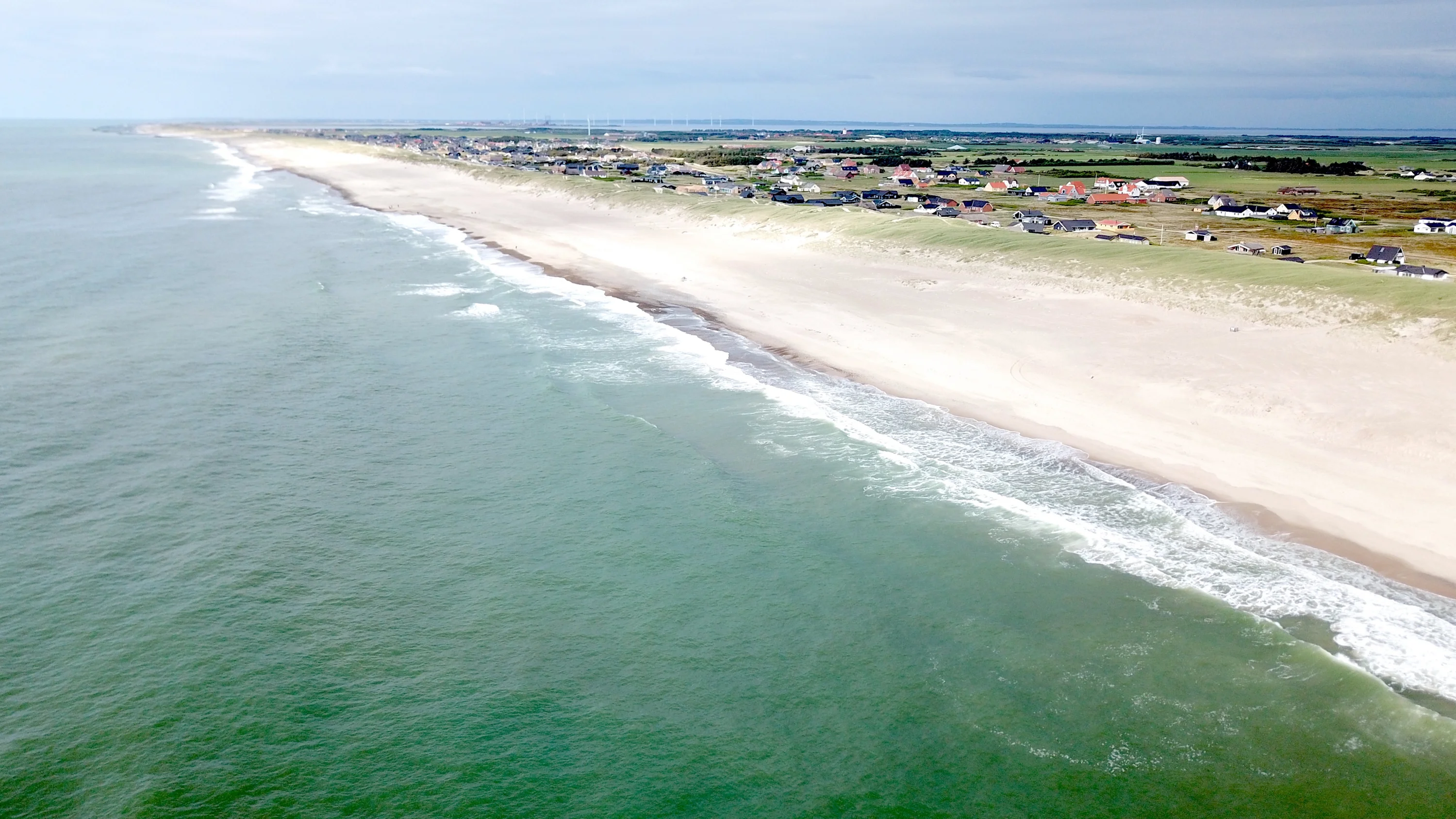 De kust bij Harboøre