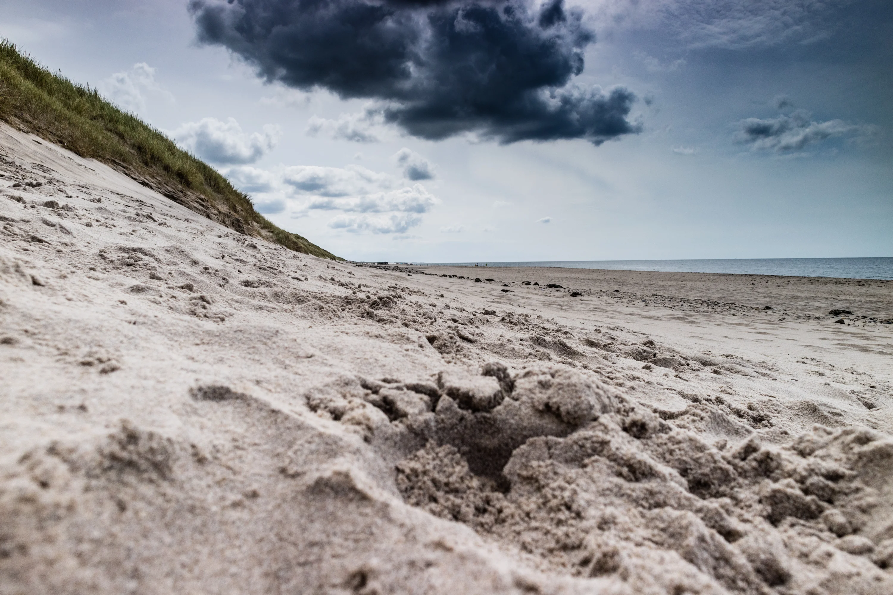 Het strand bij Vester Husby
