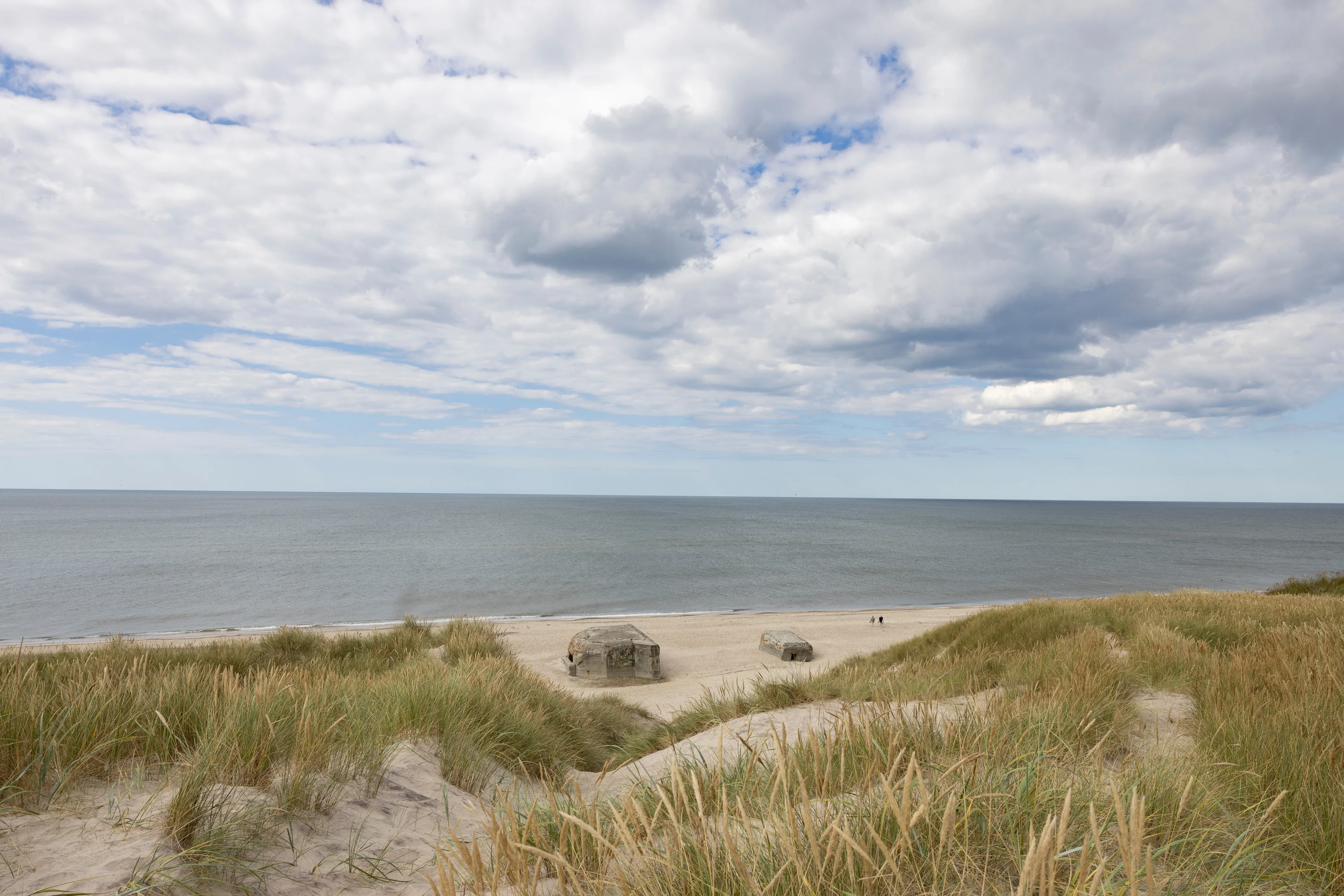 Het strand bij Husby