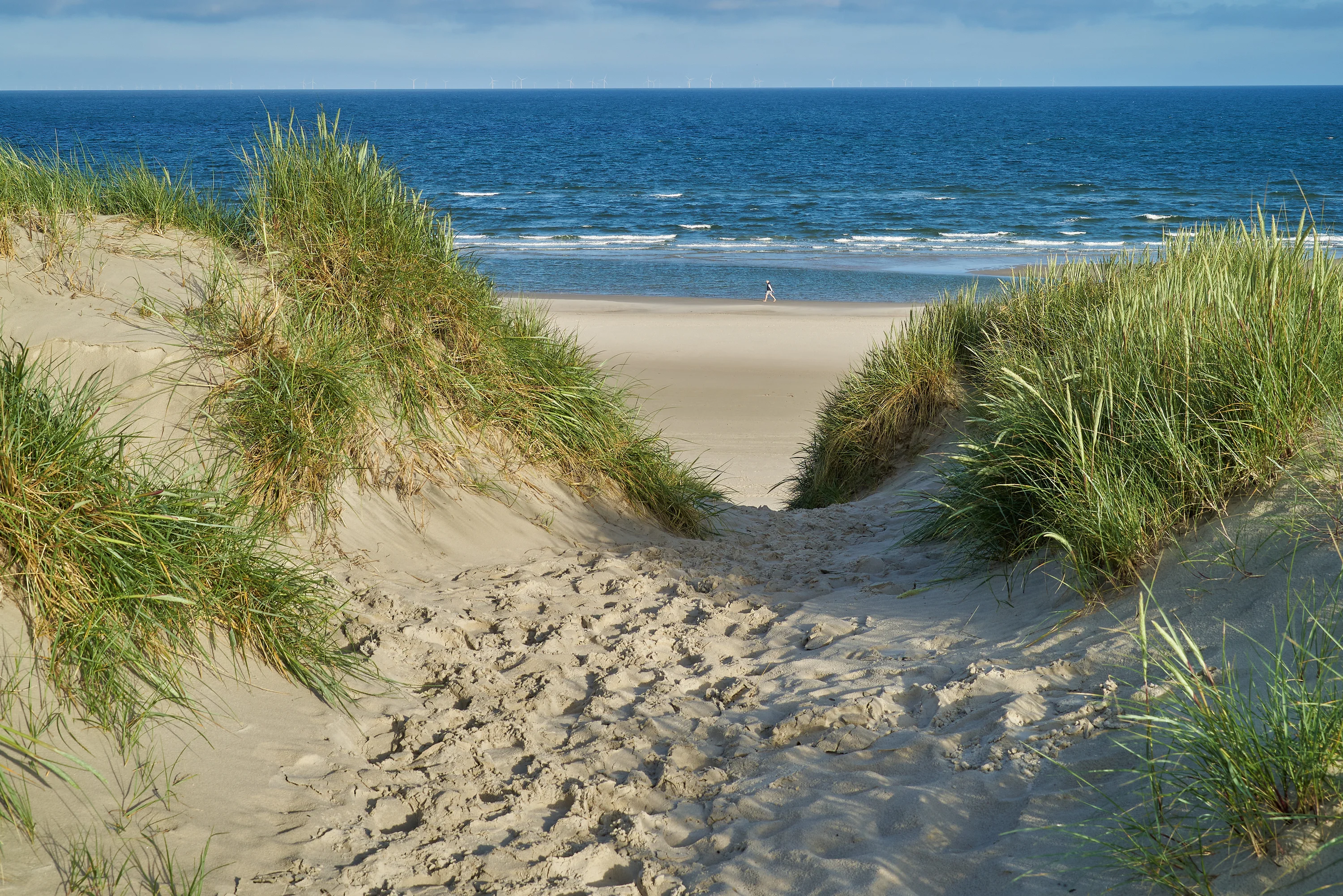 Het strand bij Jegum