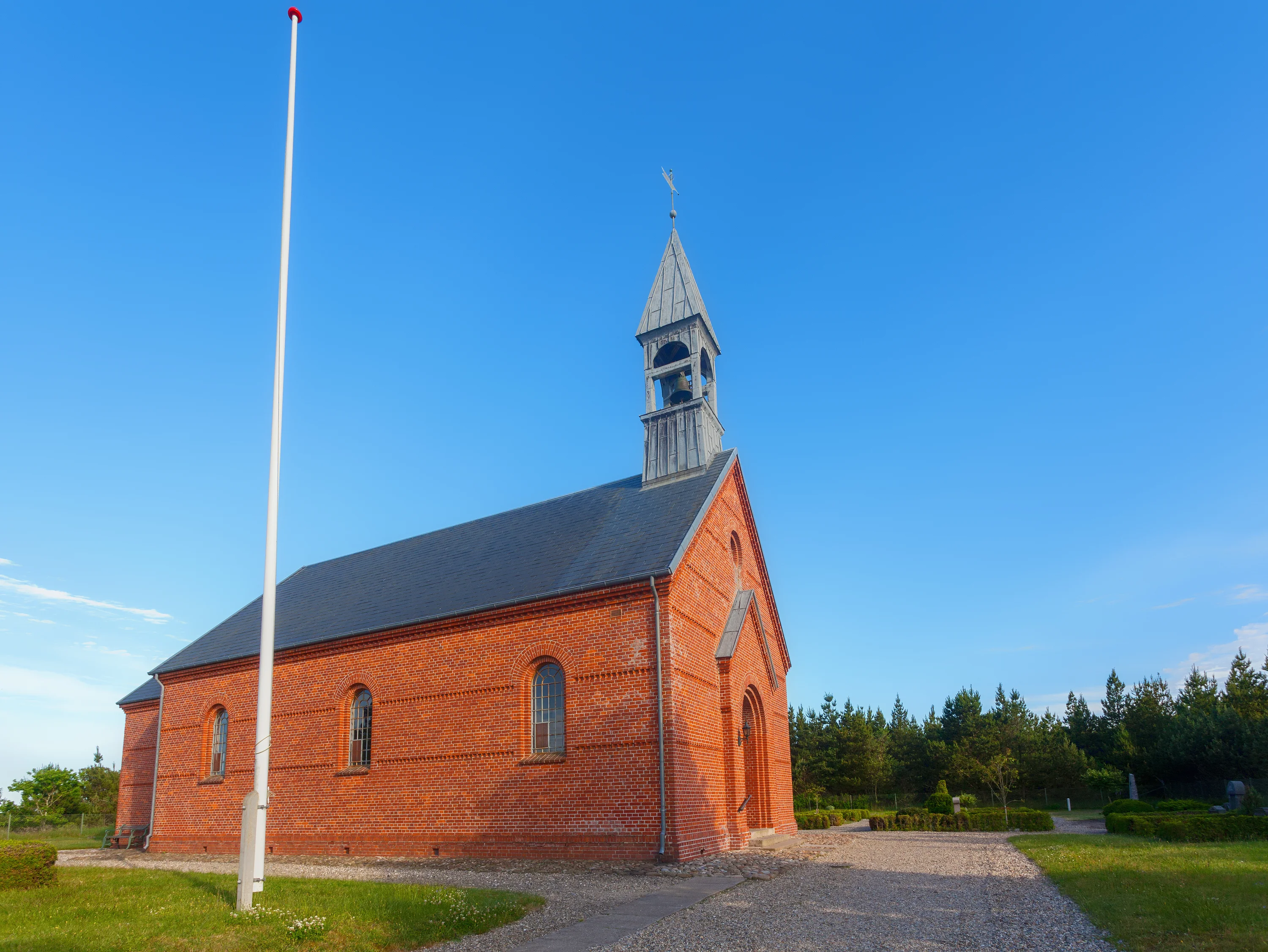 De kerk van Mosevrå
