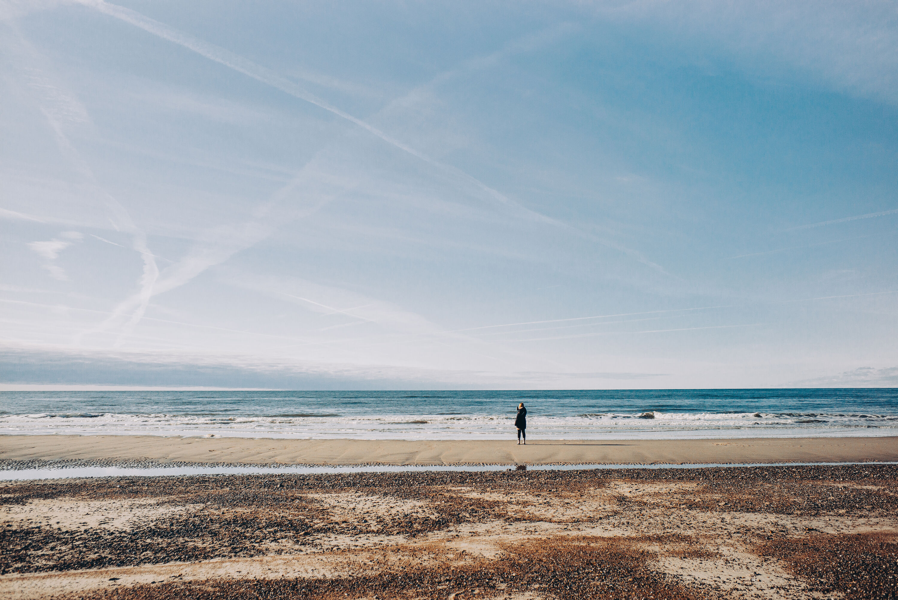 De Noordzee ligt niet ver van Ringkøbing vandaan