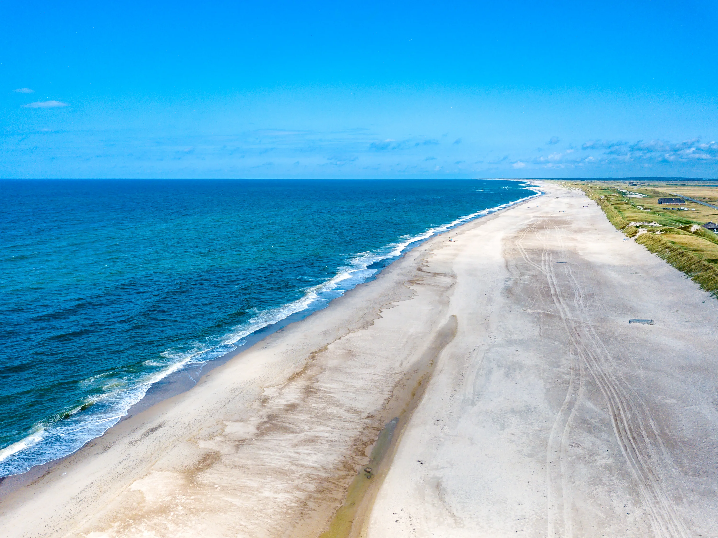 Het strand bij Søndervig