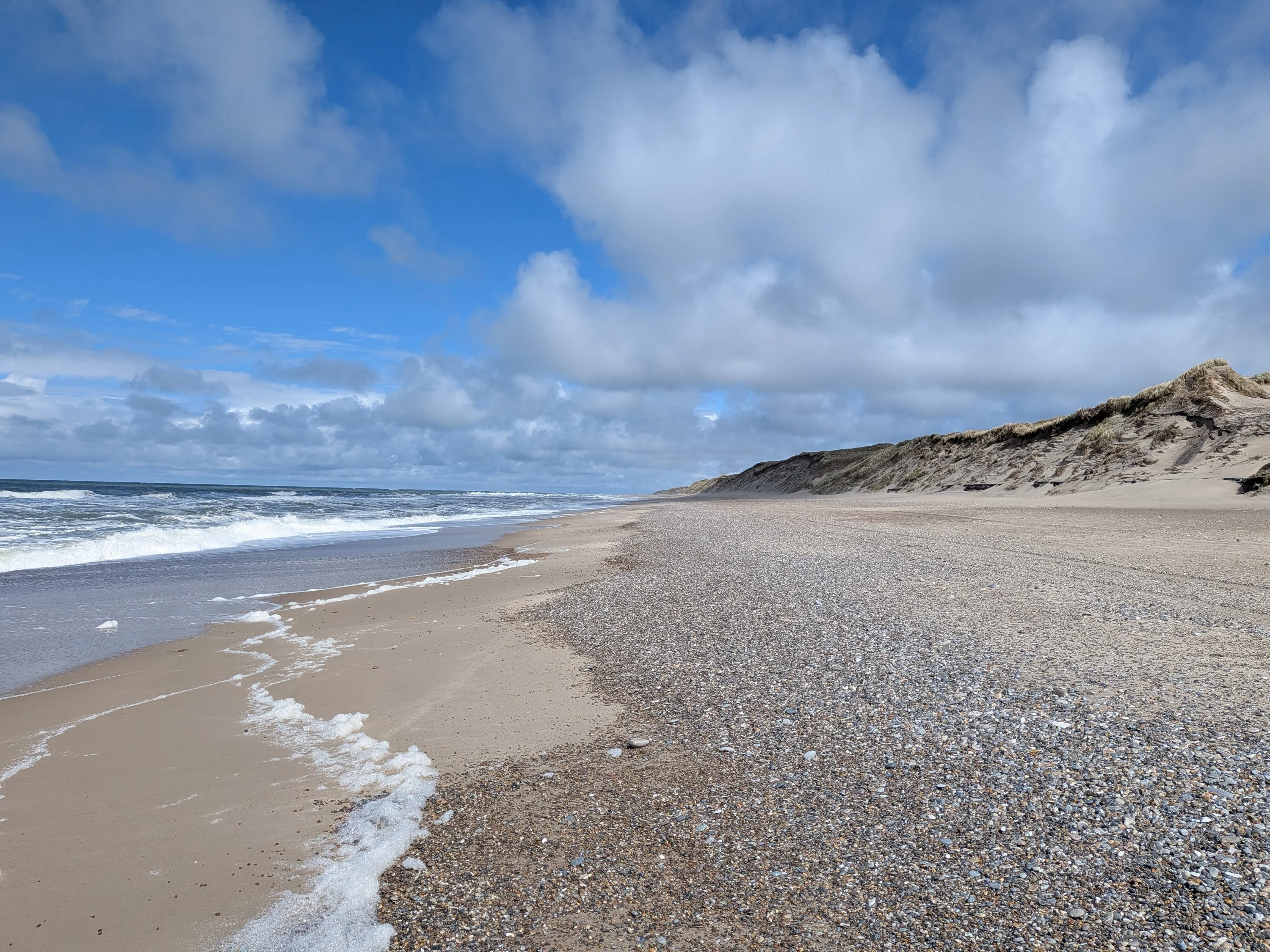Nørre Fjand bij Ulfborg in Midden-Jutland: natuur, strand en vakantie