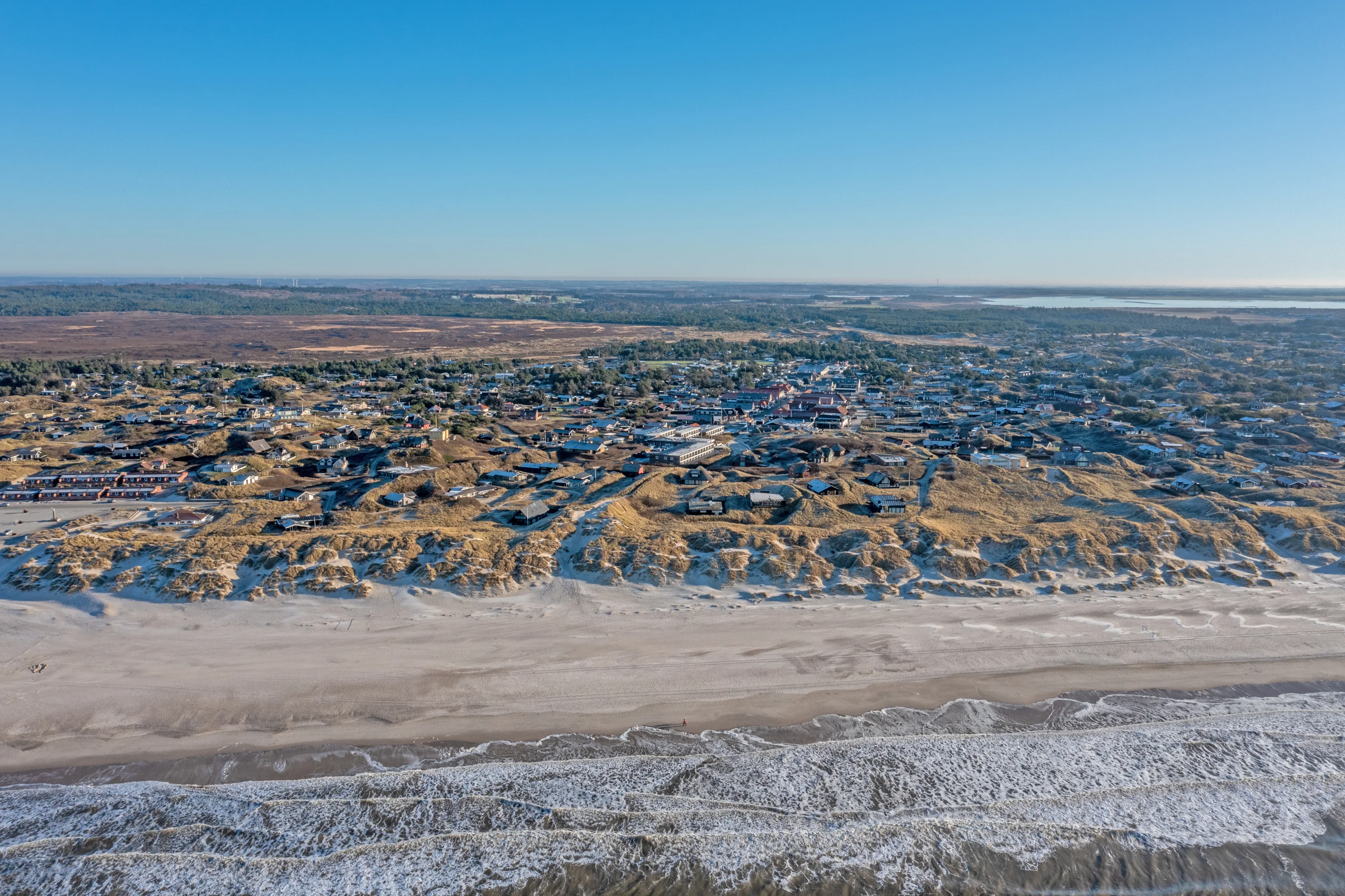 Vakantiehuisjes bij Vejers Strand