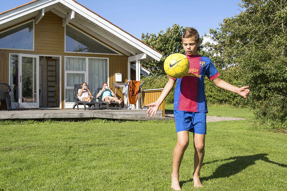 Vakantiepark Skaerbaekcentret in Zuid-Denemarken. Foto: Skaerbaekcentret
