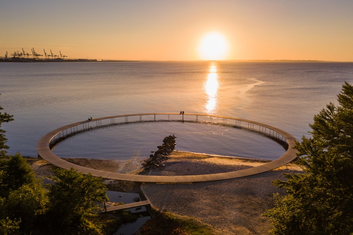 The Infinite Bridge, Aarhus. Foto: VisitDenmark, Dennis Borup Jakobsen